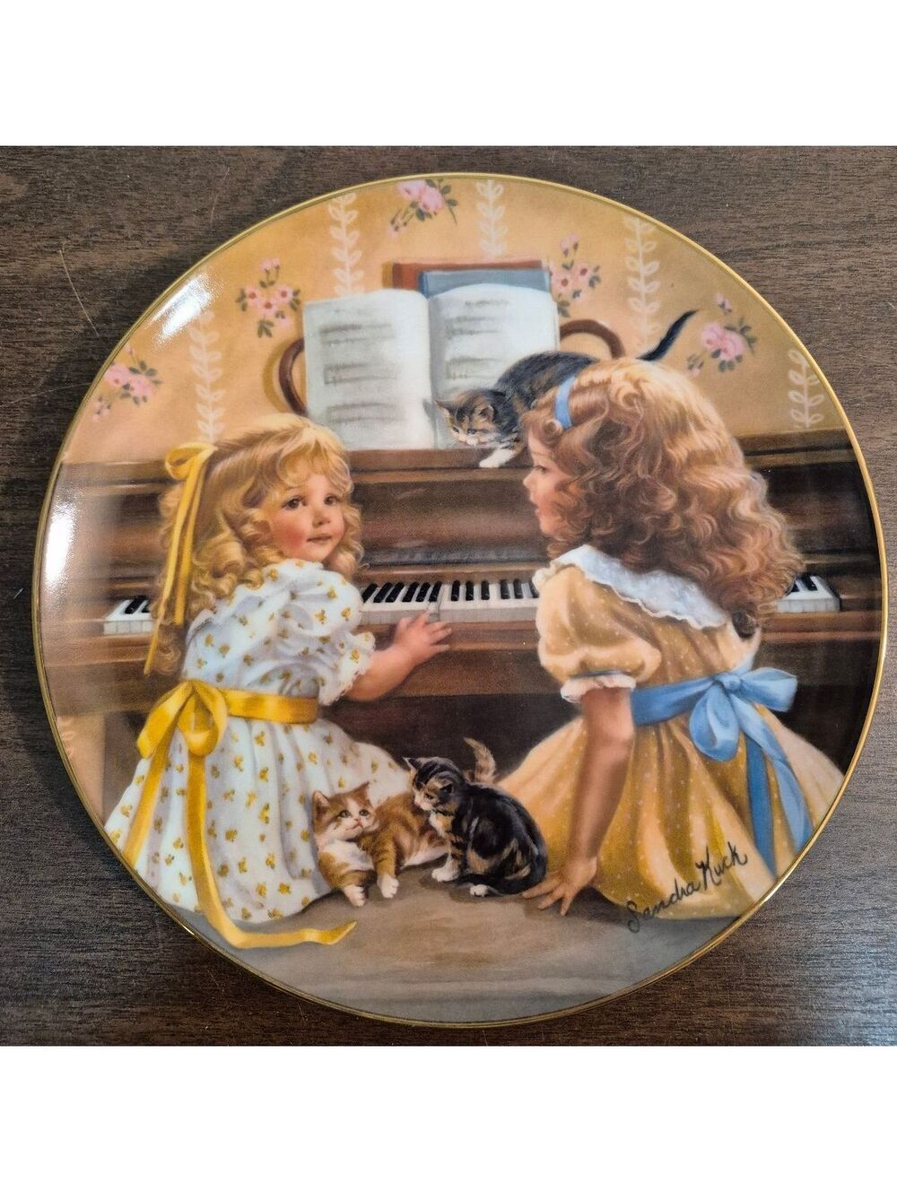 Afternoon Recital by Sandra Kuck Decorative Collector's Plate